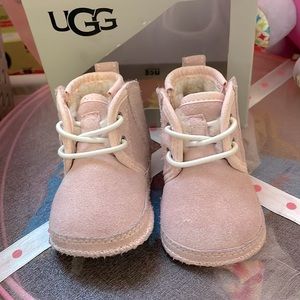 Pink infant uggs